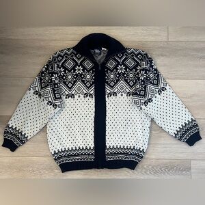 John Blair Nordic Zip-Up Sweater